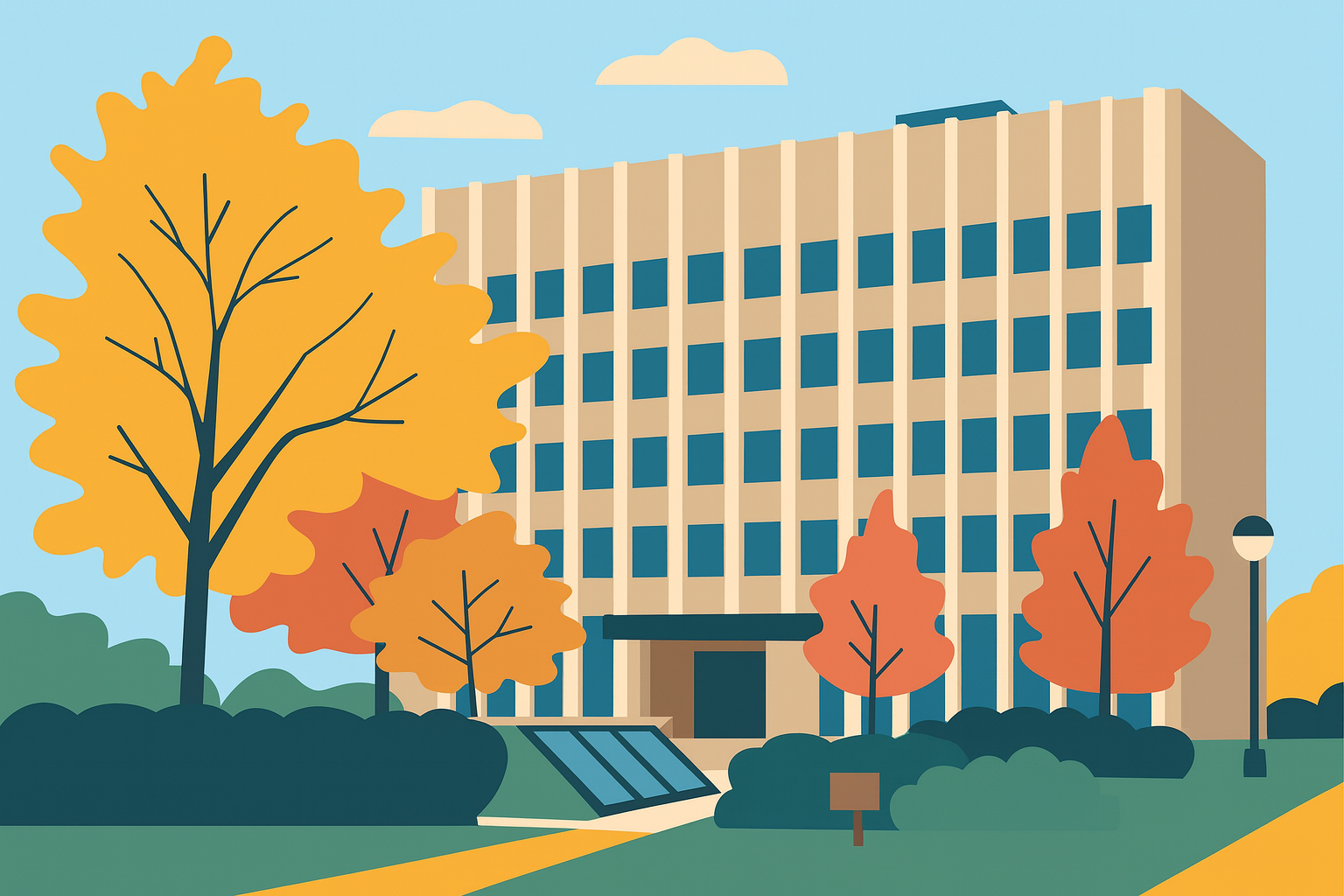 Brookline town offices and construction plans representing permit fees