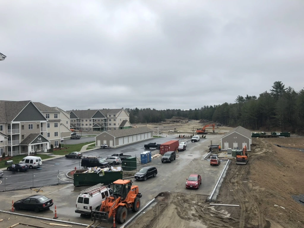 Evergreen Dr Apartments exterior after construction in Middleborough, MA, by Omega Permits